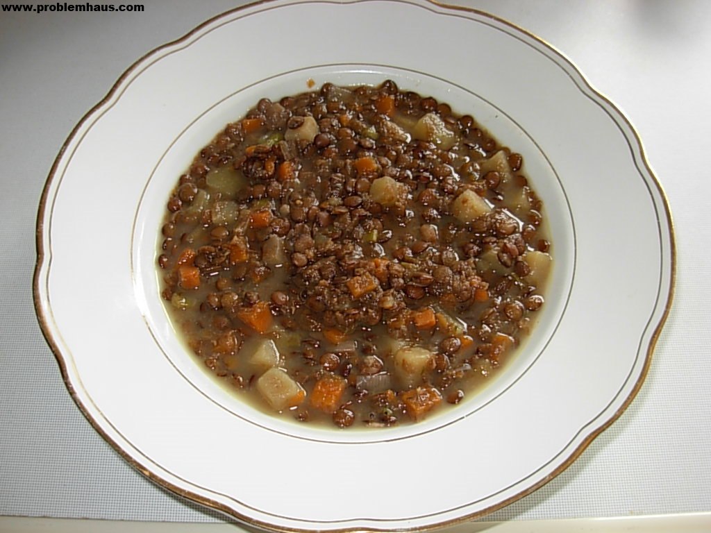 Linsensuppe nach Omas Rezept